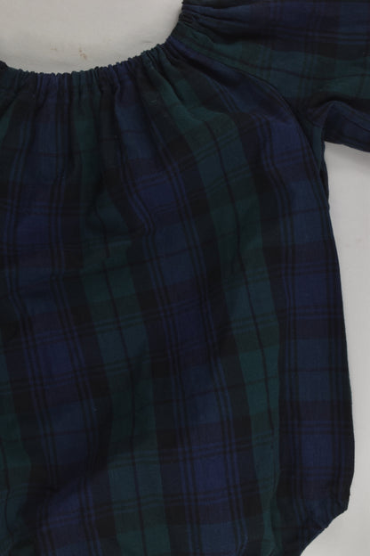 Handmade Size approx 0 Checked Romper