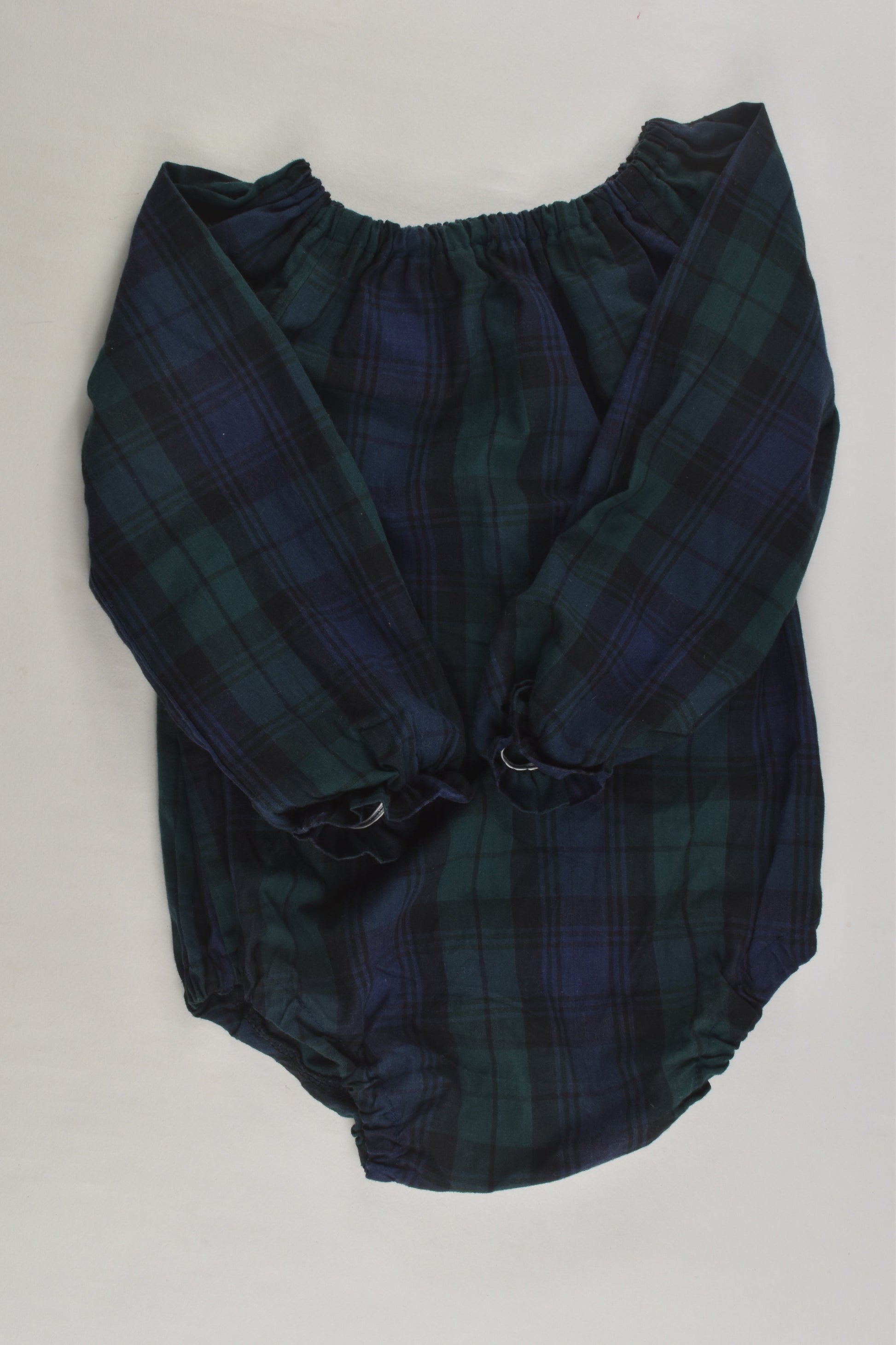 Handmade Size approx 0 Checked Romper