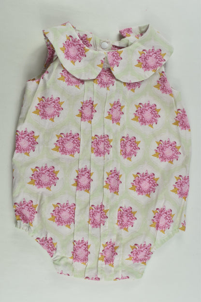 Handmade Size approx 0 Floral Romper