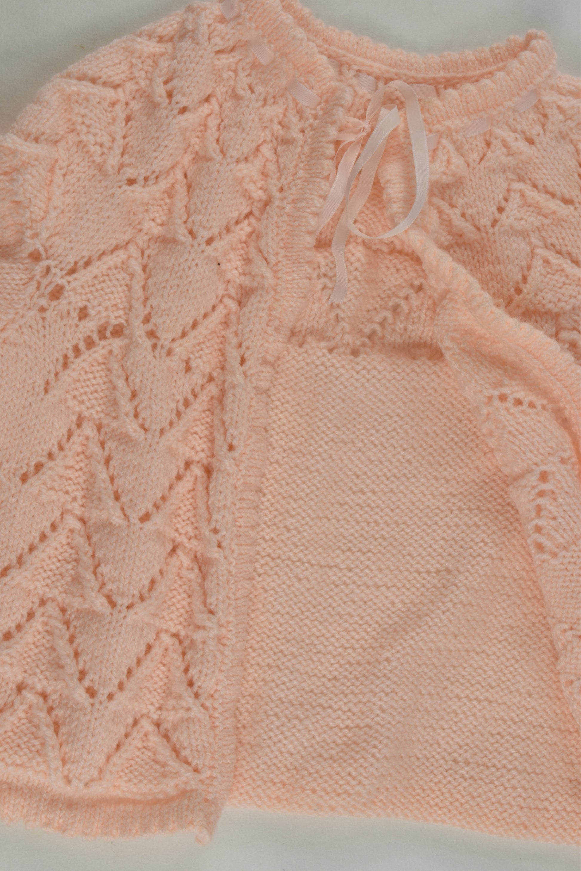 Handmade Size approx 0 Knit Cardigan