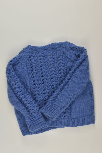 Handmade Size approx 0 Knit Cardigan