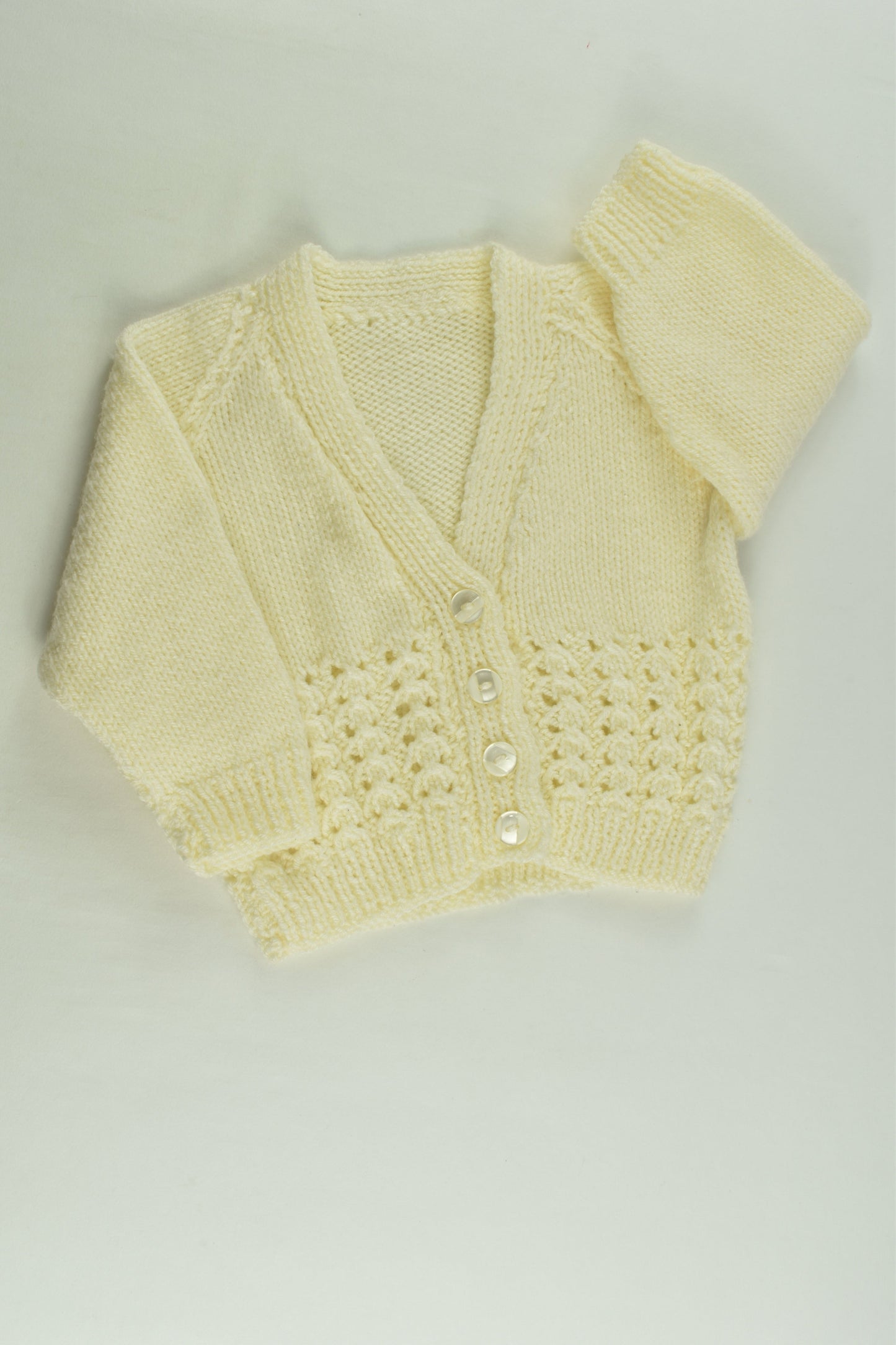 Handmade Size approx 0 Knit Cardigan
