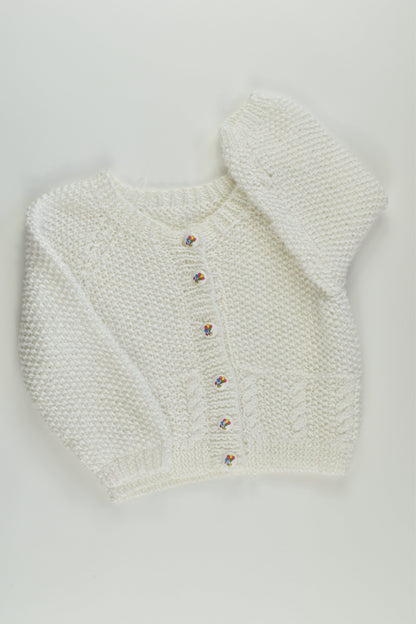 Handmade Size approx 0 Knit Cardigan