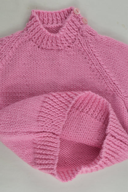 Handmade Size approx 0 Knit Jumper