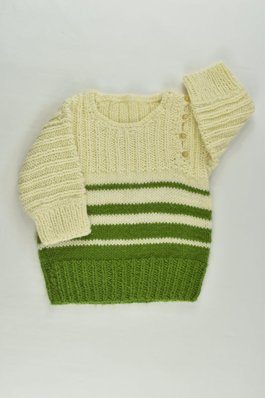 Handmade Size approx 0 Knit Jumper