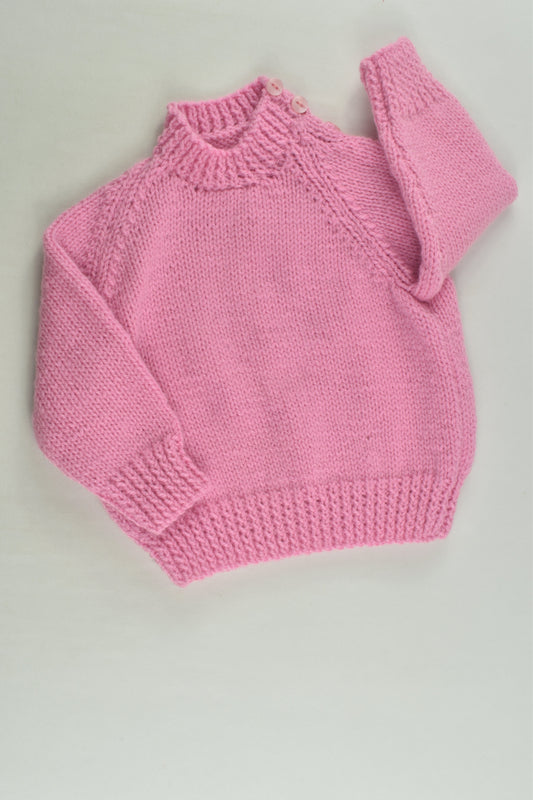 Handmade Size approx 0 Knit Jumper