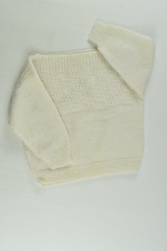 Handmade Size approx 0 Knit Jumper