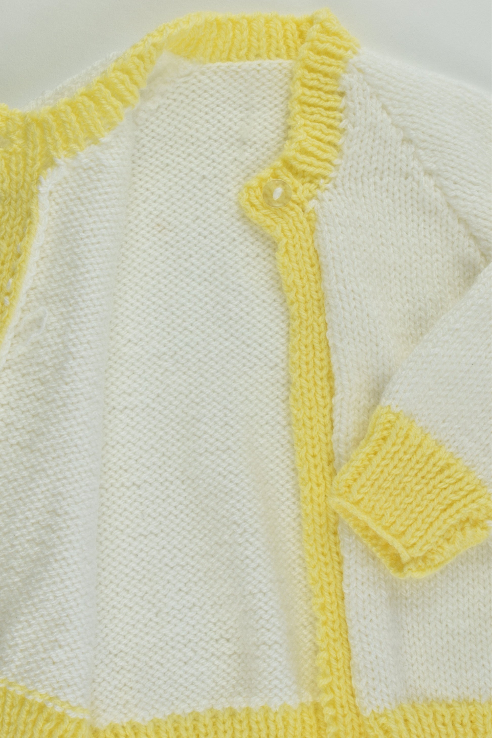 Handmade Size approx 0 Knitted Cardigan