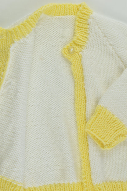 Handmade Size approx 0 Knitted Cardigan