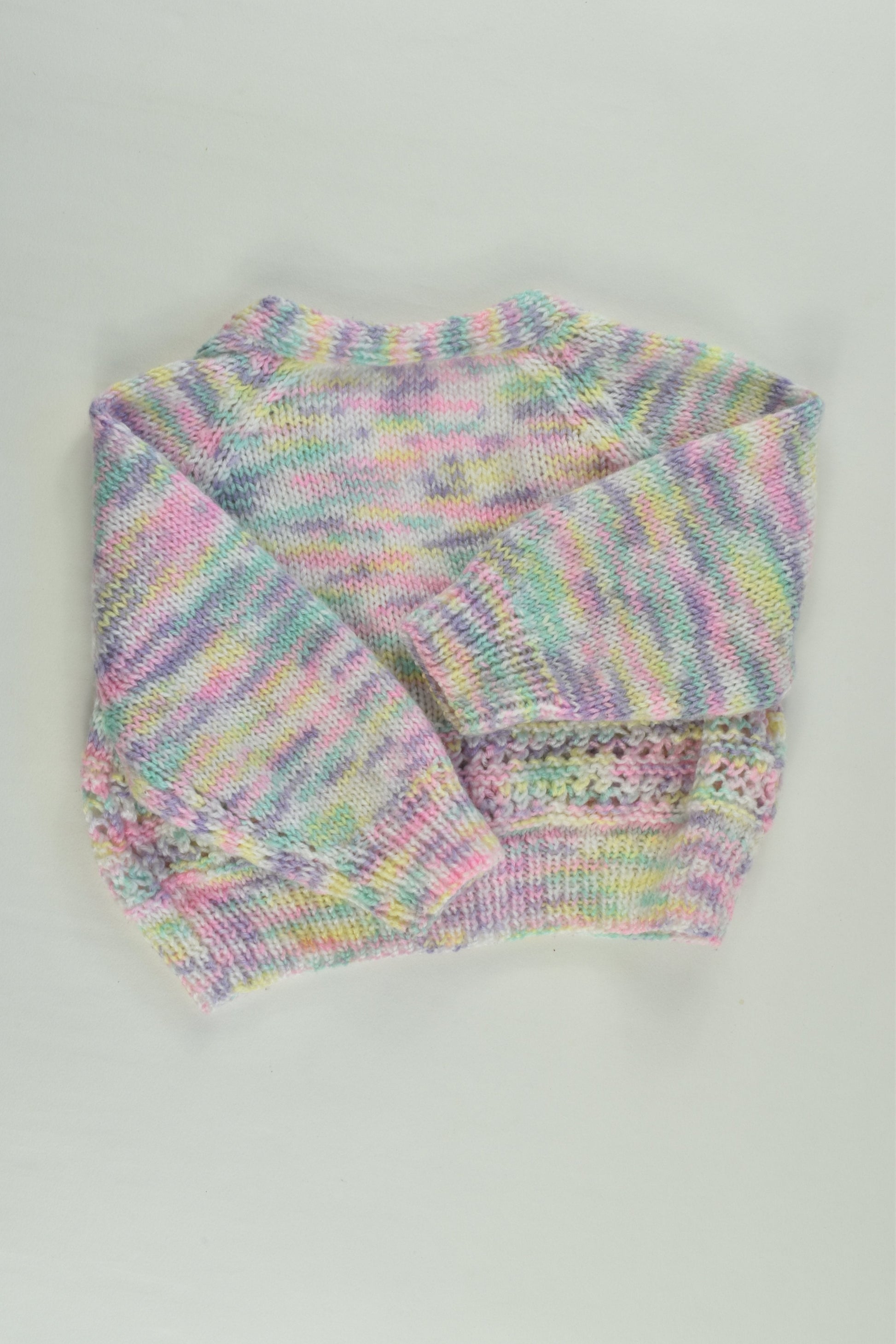 Handmade Size approx 0 Knitted Cardigan