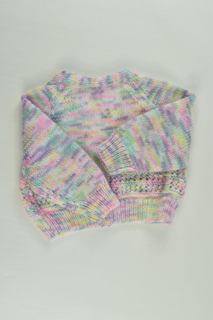 Handmade Size approx 0 Knitted Cardigan