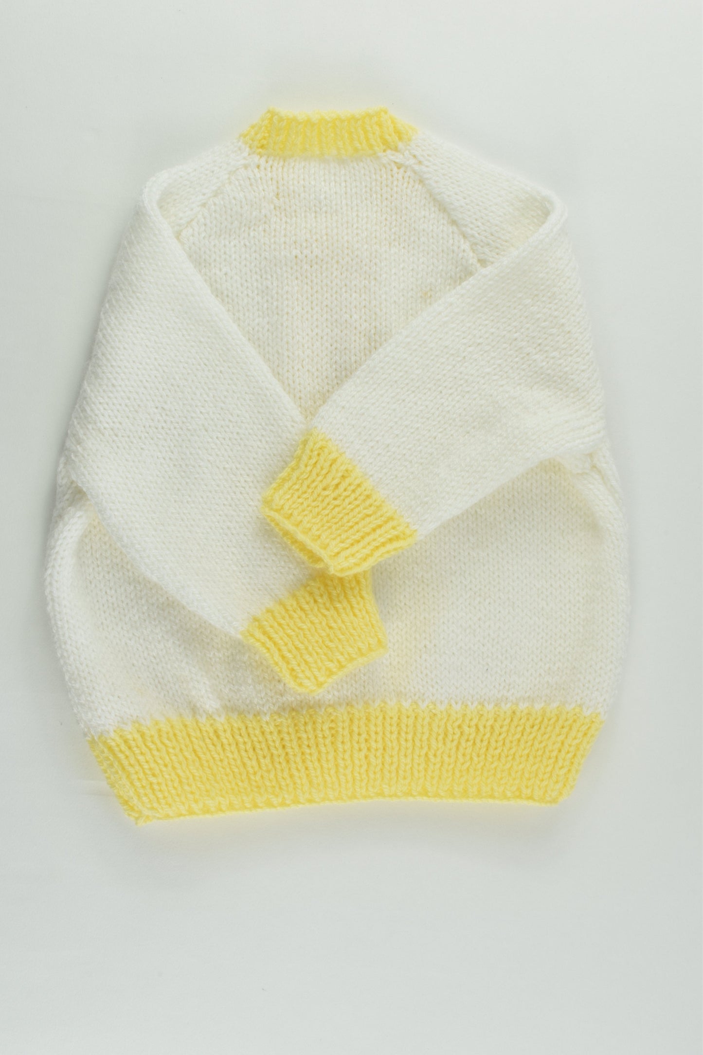 Handmade Size approx 0 Knitted Cardigan