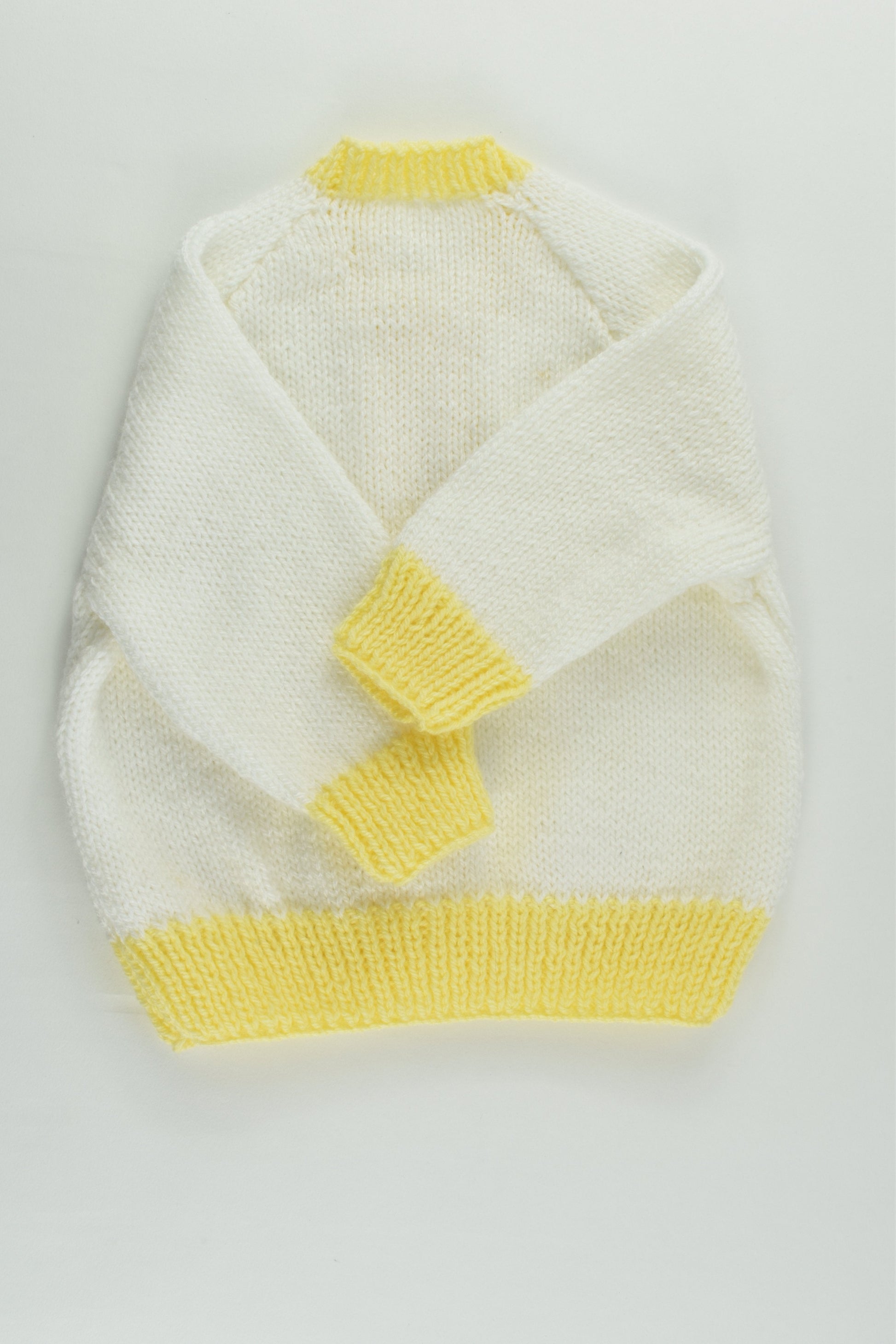 Handmade Size approx 0 Knitted Cardigan