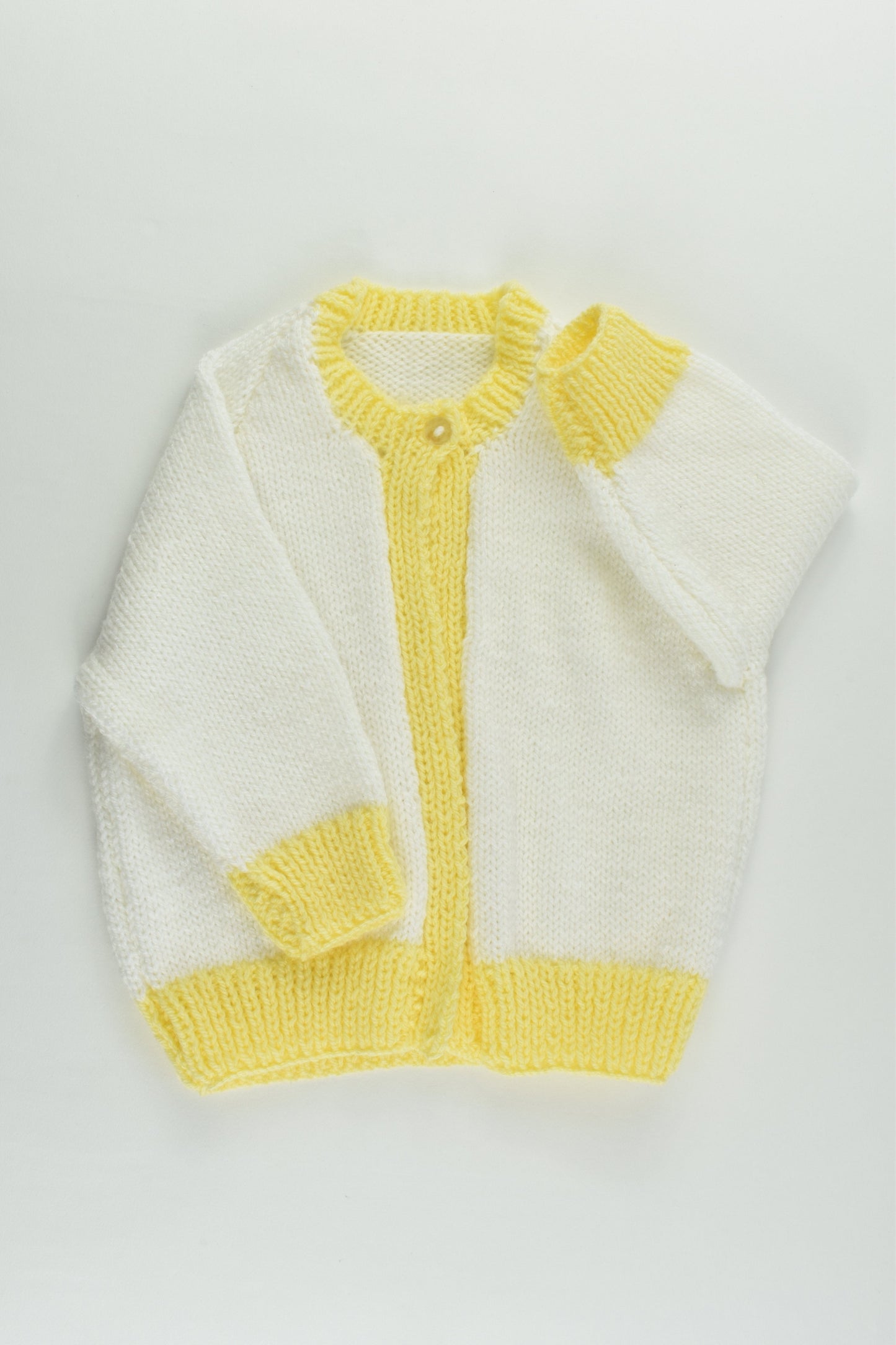 Handmade Size approx 0 Knitted Cardigan