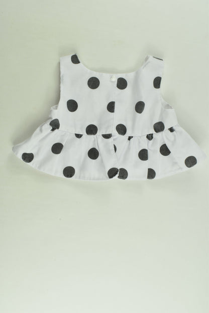 Handmade Size approx 0 Peplum Top