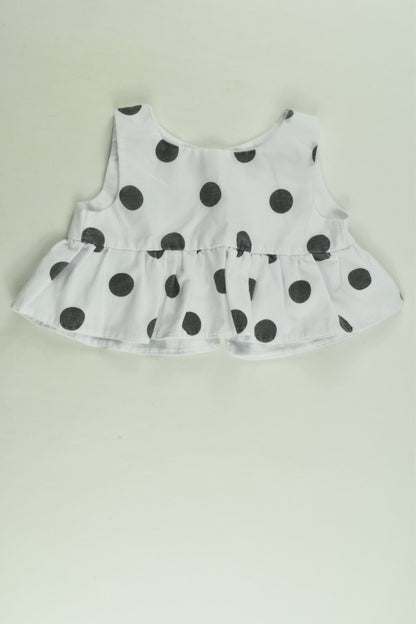 Handmade Size approx 0 Peplum Top