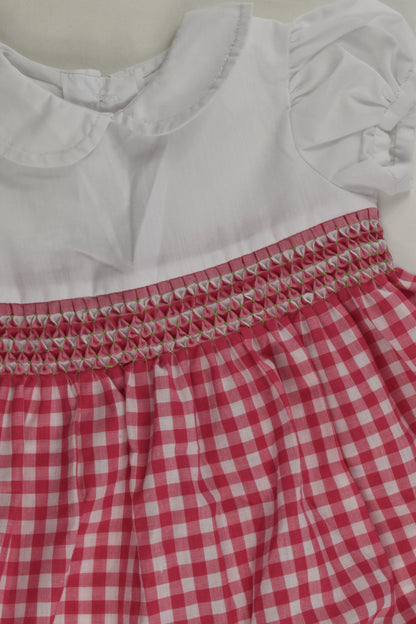 Handmade Size approx 0 Smocked Dress