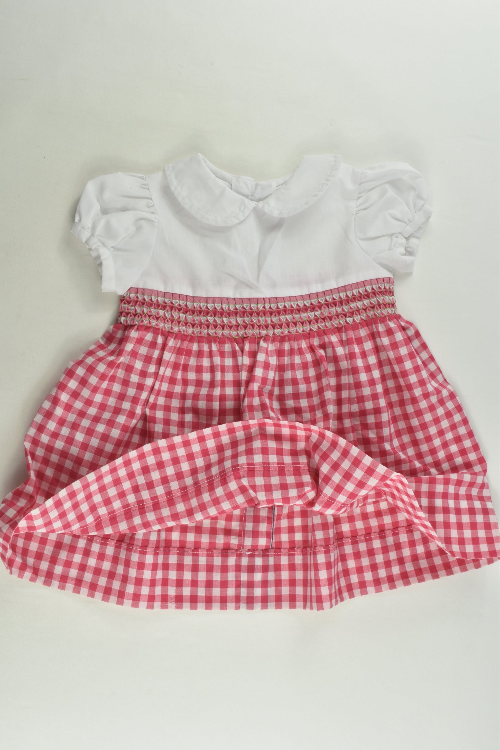 Handmade Size approx 0 Smocked Dress