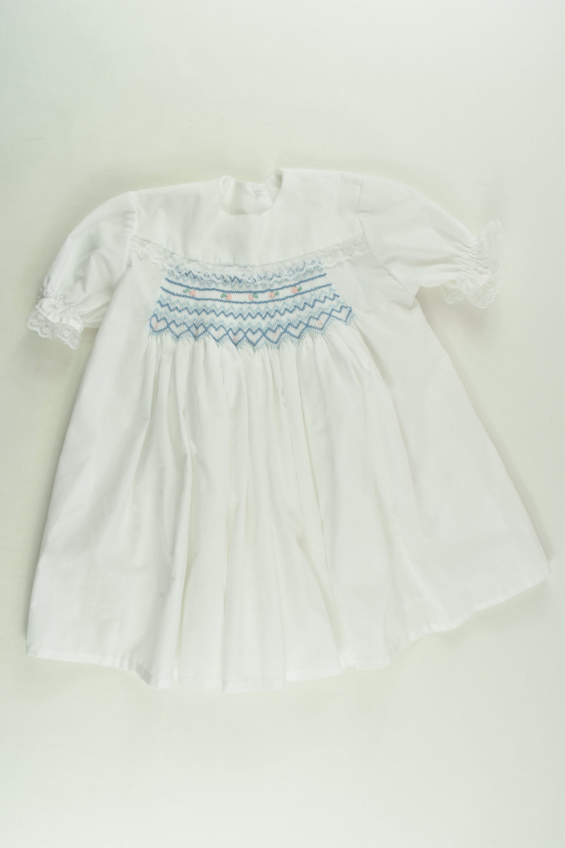 Handmade Size approx 0 Smocked Dress