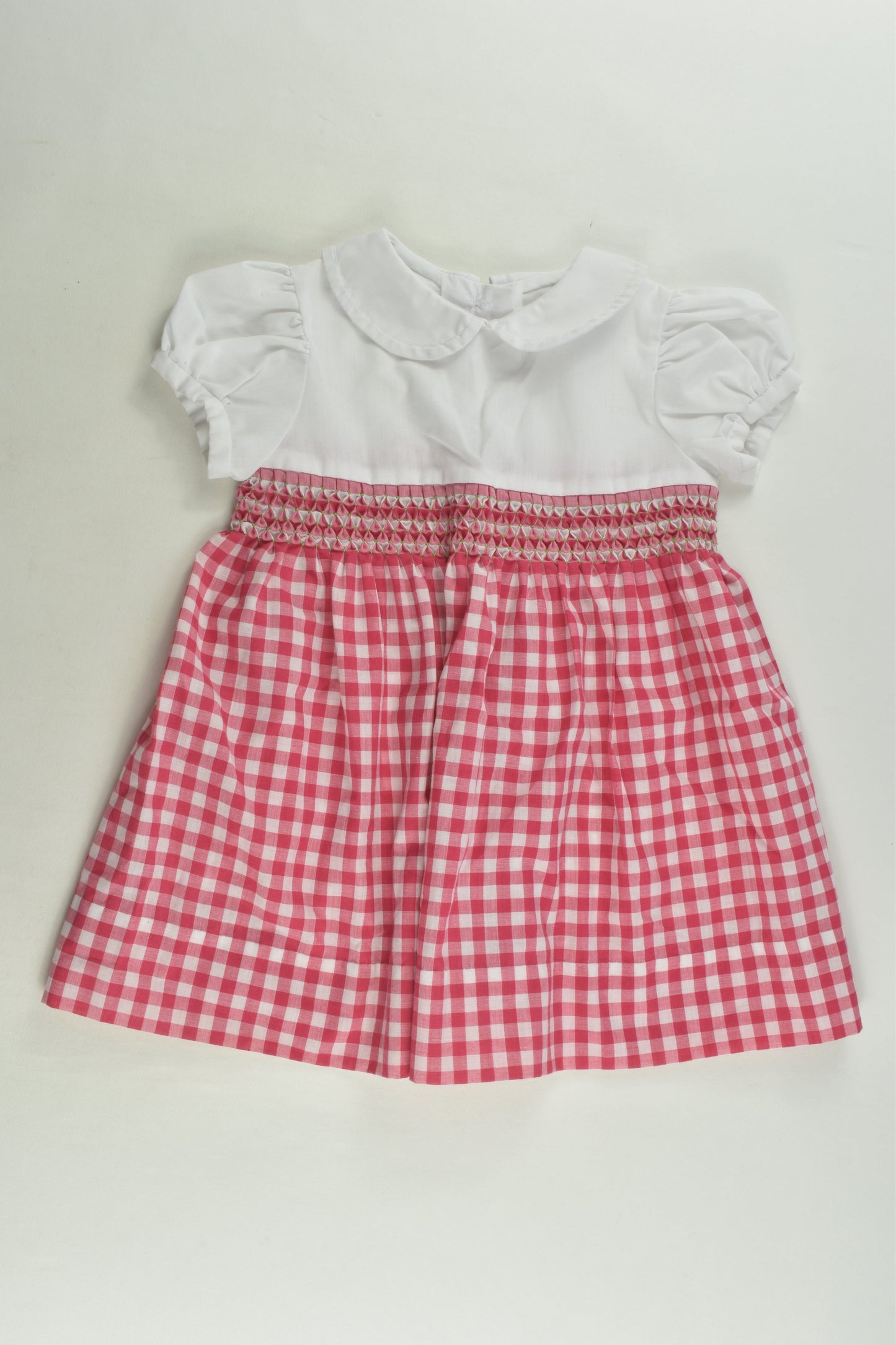 Handmade Size approx 0 Smocked Dress
