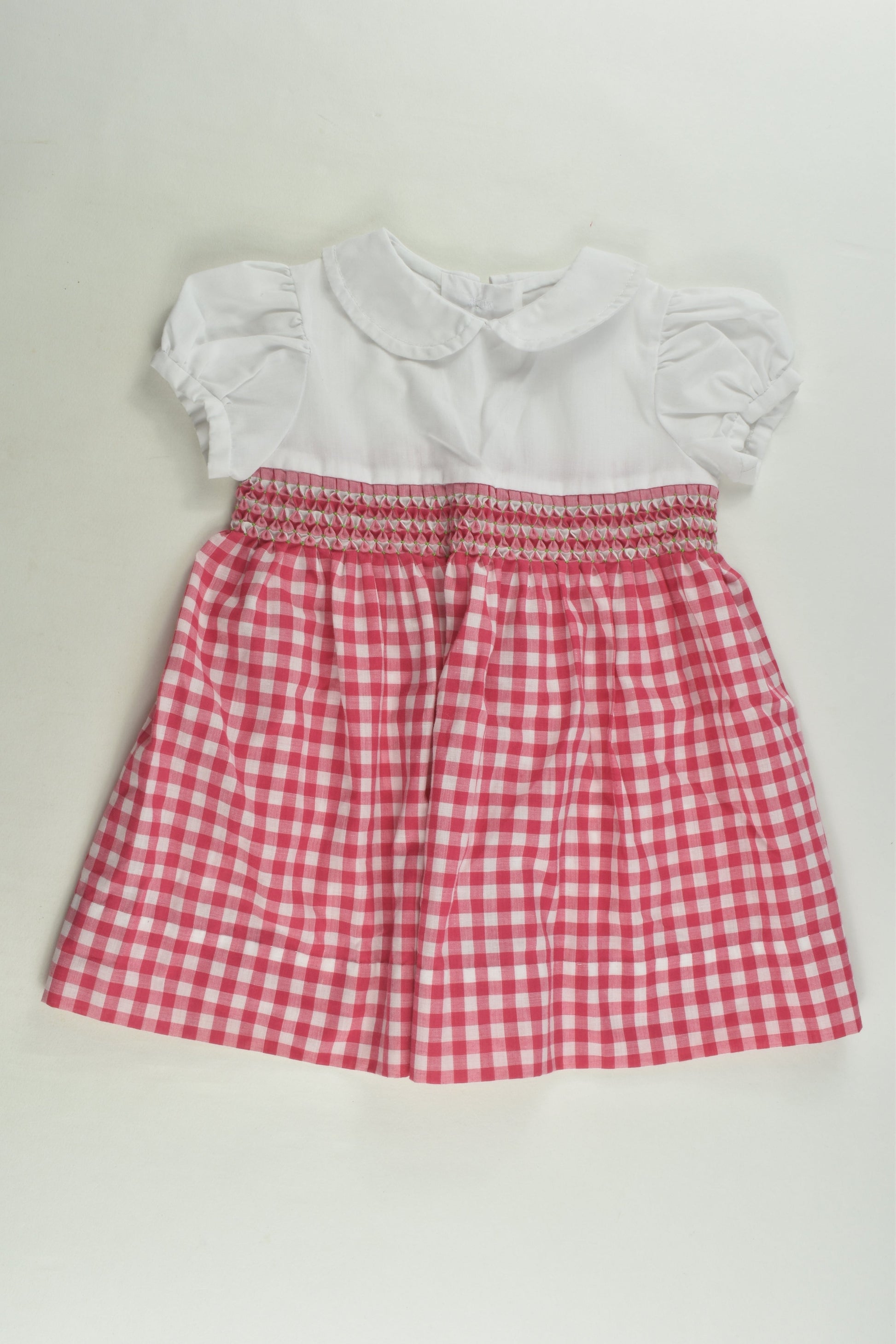 Handmade Size approx 0 Smocked Dress