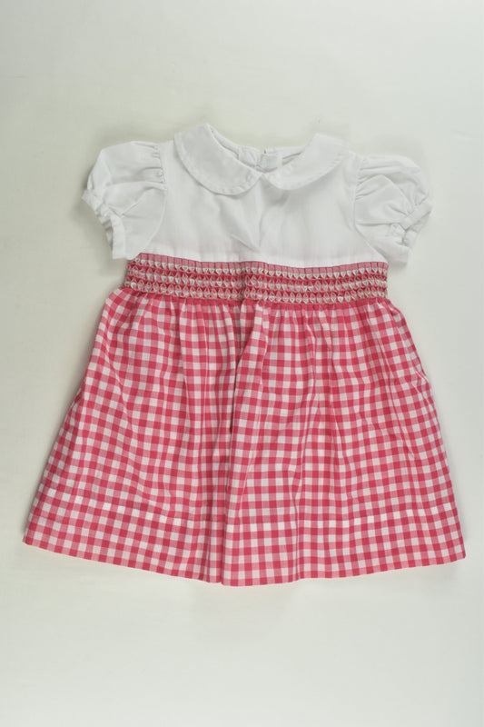 Handmade Size approx 0 Smocked Dress