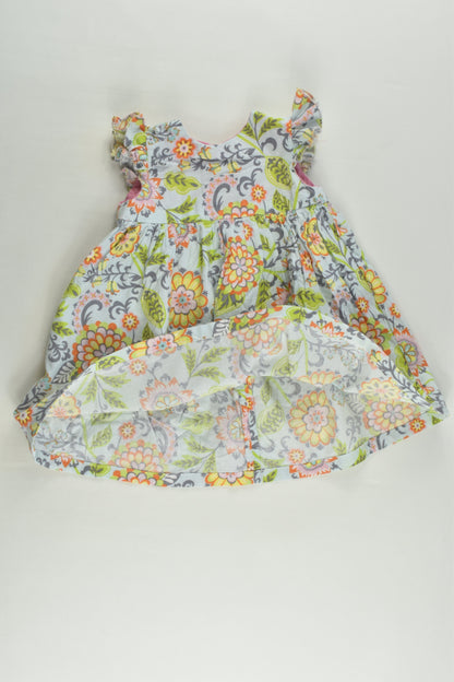 Handmade Size approx 00 Floral Dress