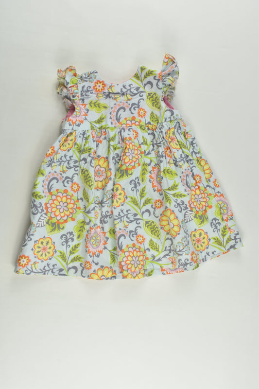 Handmade Size approx 00 Floral Dress