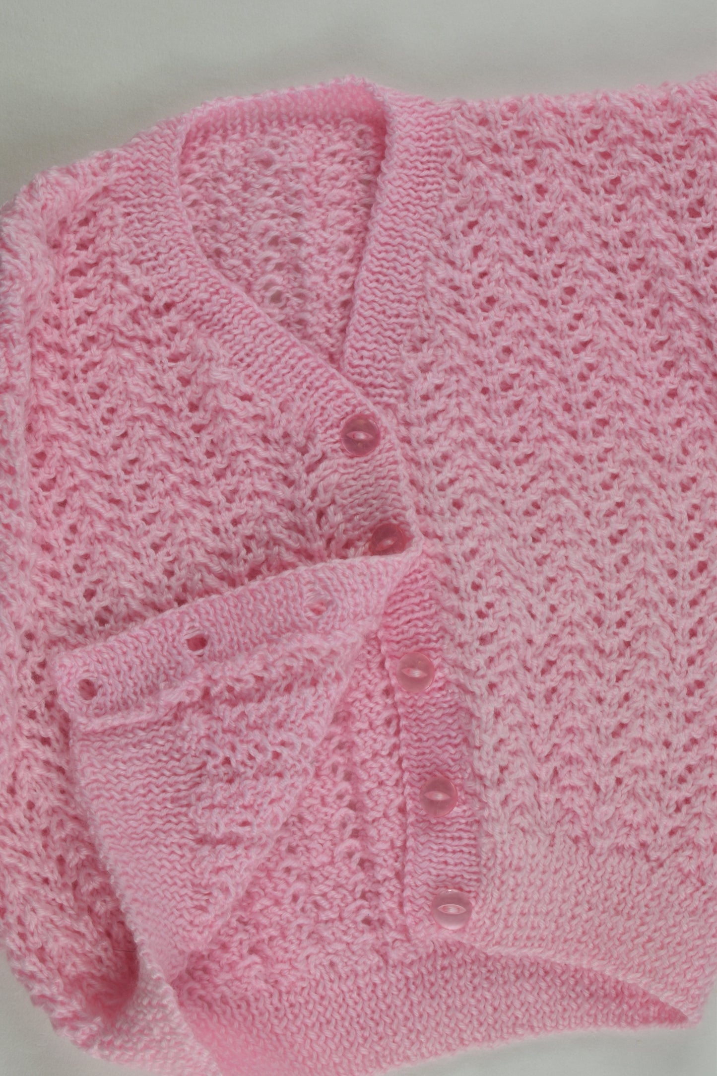 Handmade Size approx 00 Knit Cardigan