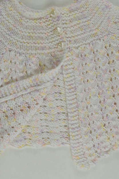 Handmade Size approx 00 Knit Cardigan