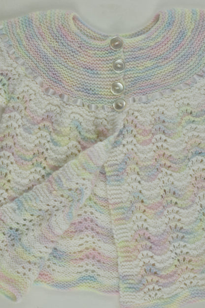 Handmade Size approx 00 Knit Cardigan