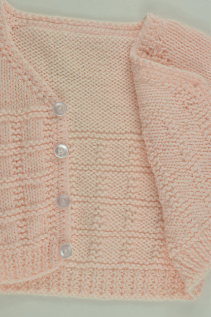 Handmade Size approx 00 Knit Cardigan
