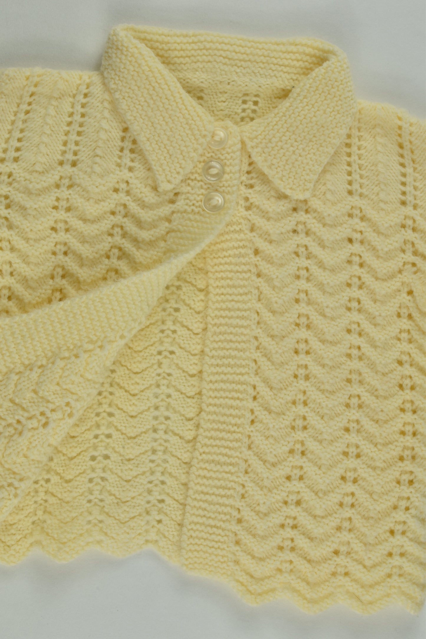 Handmade Size approx 00 Knit Cardigan