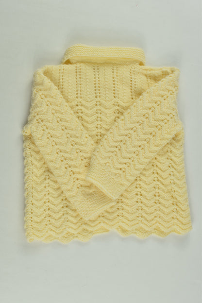 Handmade Size approx 00 Knit Cardigan