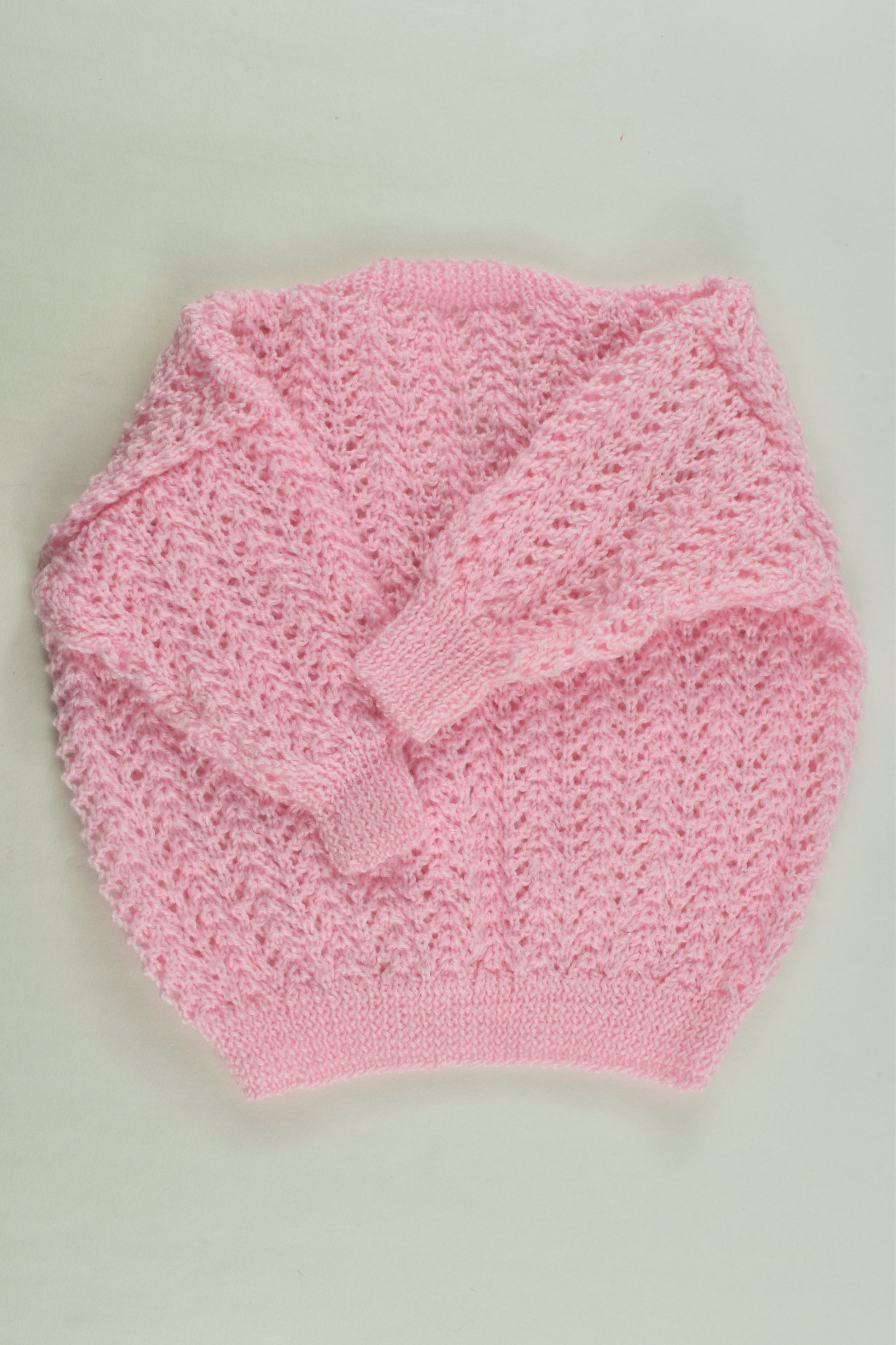 Handmade Size approx 00 Knit Cardigan