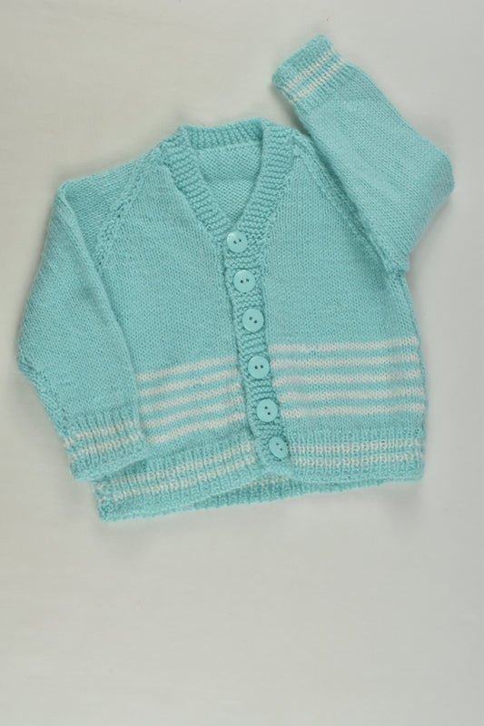 Handmade Size approx 00 Knit Cardigan