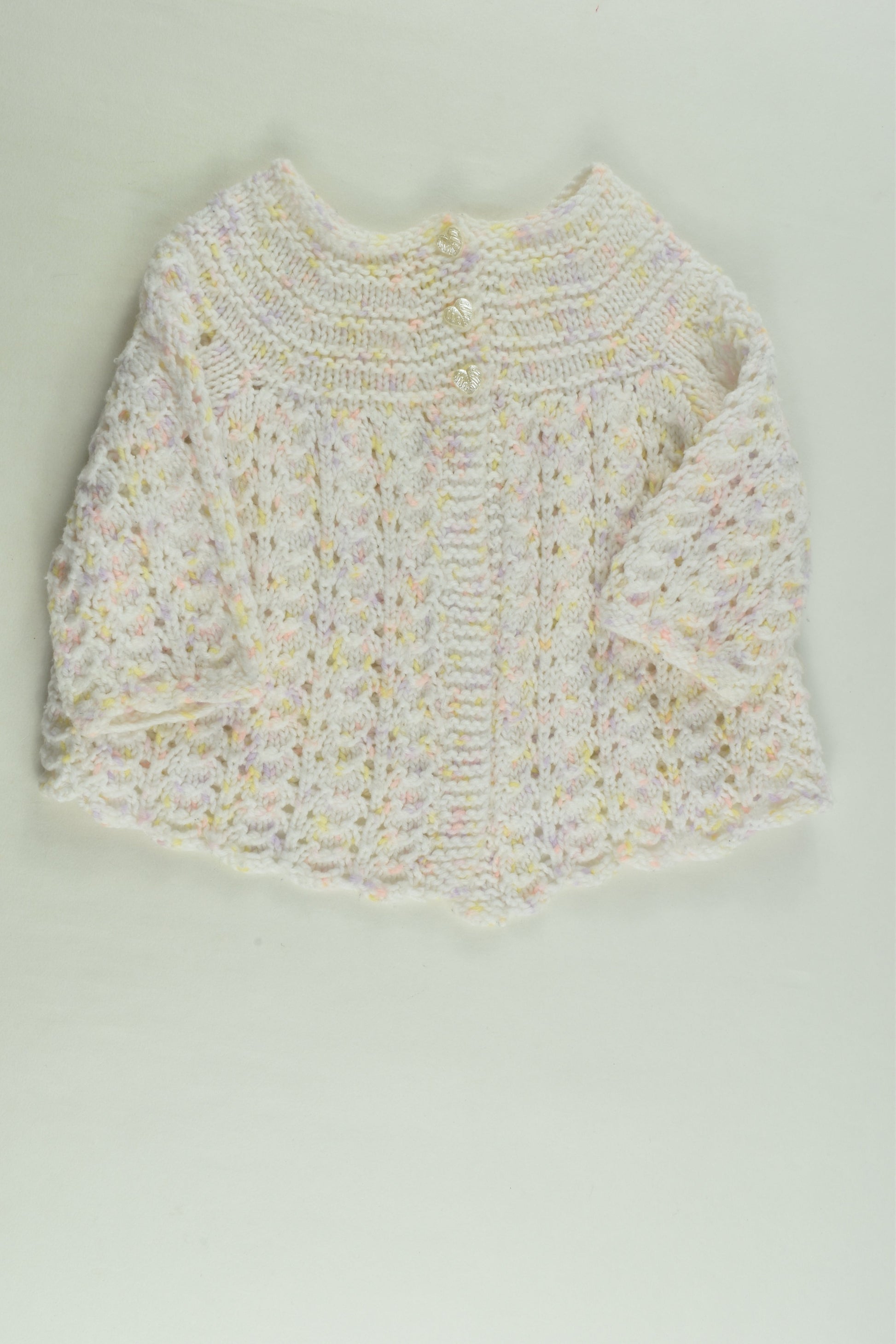Handmade Size approx 00 Knit Cardigan