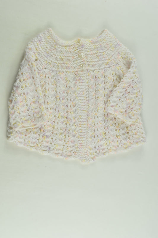 Handmade Size approx 00 Knit Cardigan