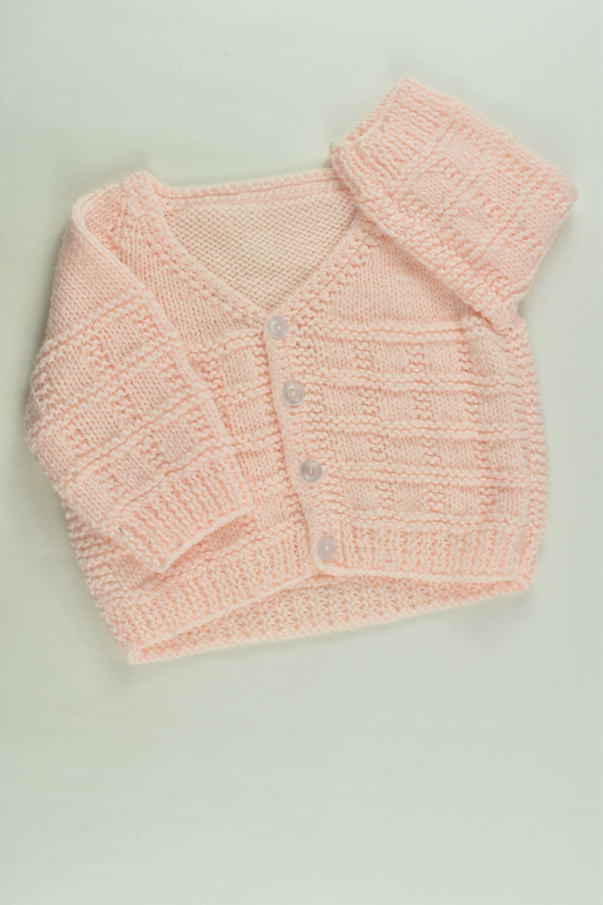 Handmade Size approx 00 Knit Cardigan