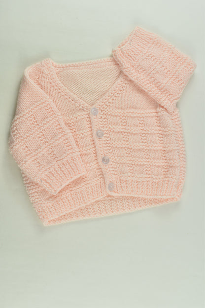 Handmade Size approx 00 Knit Cardigan