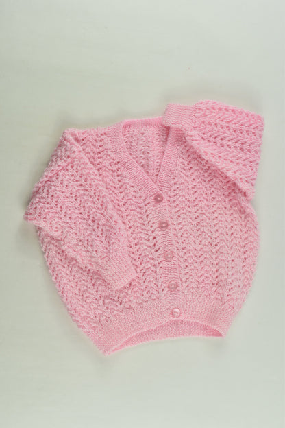 Handmade Size approx 00 Knit Cardigan