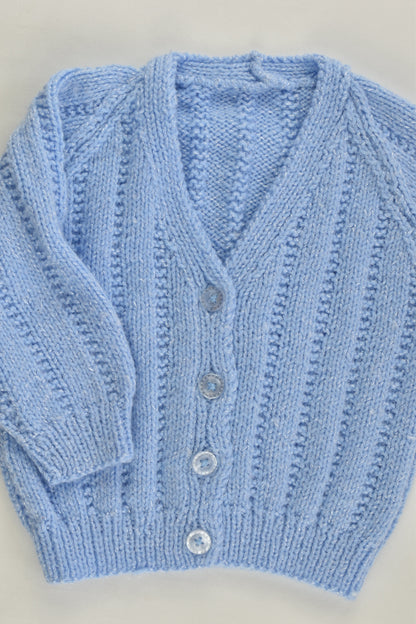 Handmade Size approx 00 Knitted Cardigan