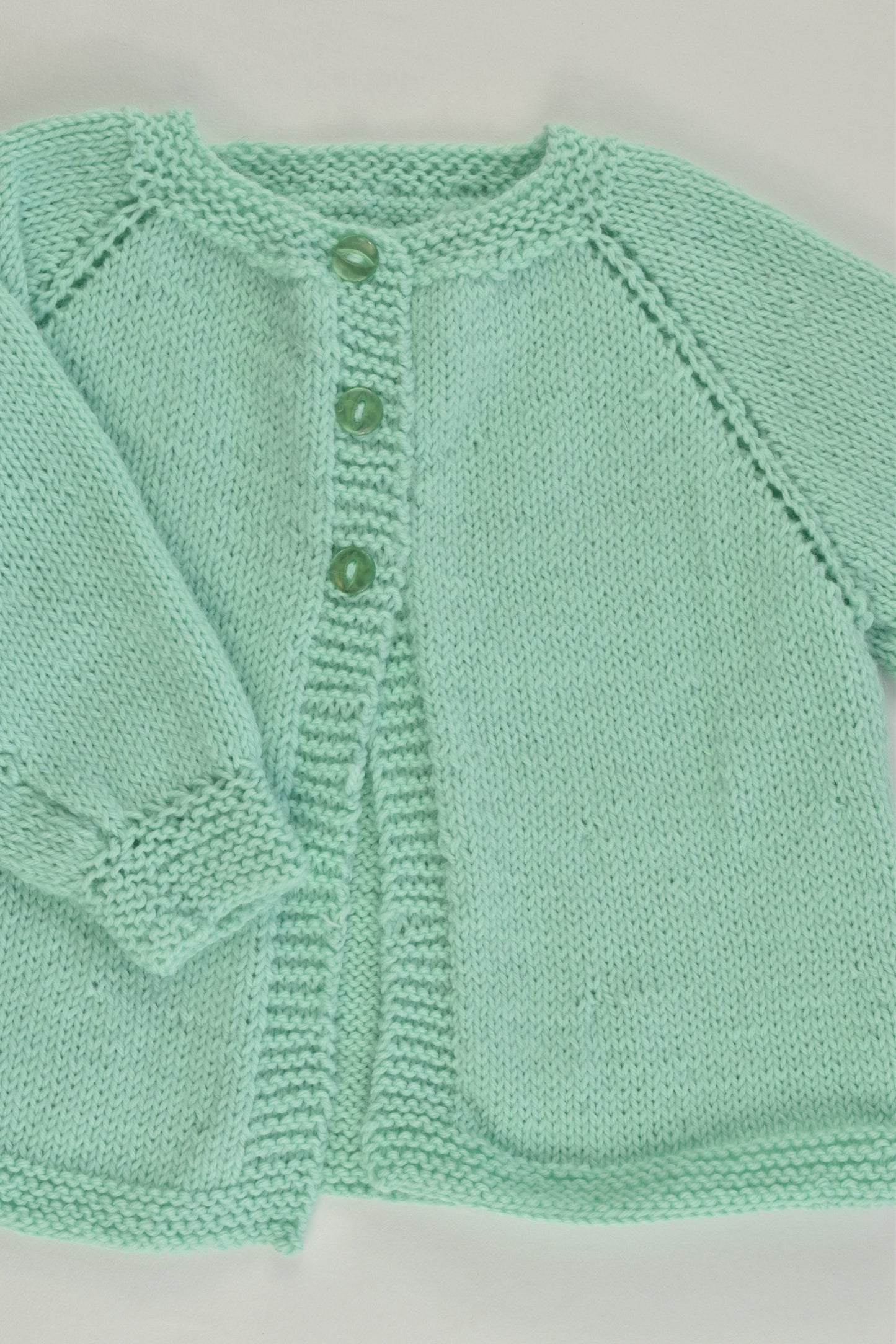 Handmade Size approx 00 Knitted Cardigan