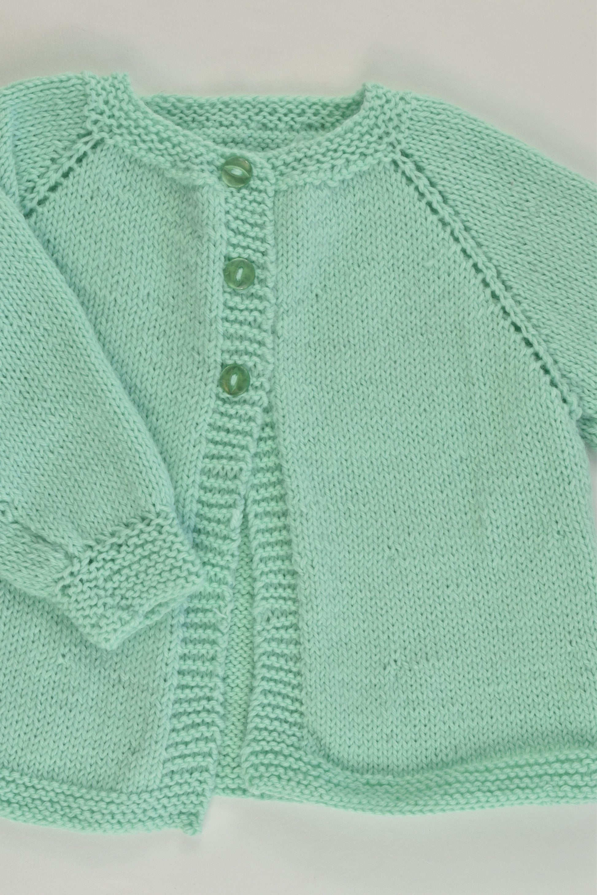 Handmade Size approx 00 Knitted Cardigan
