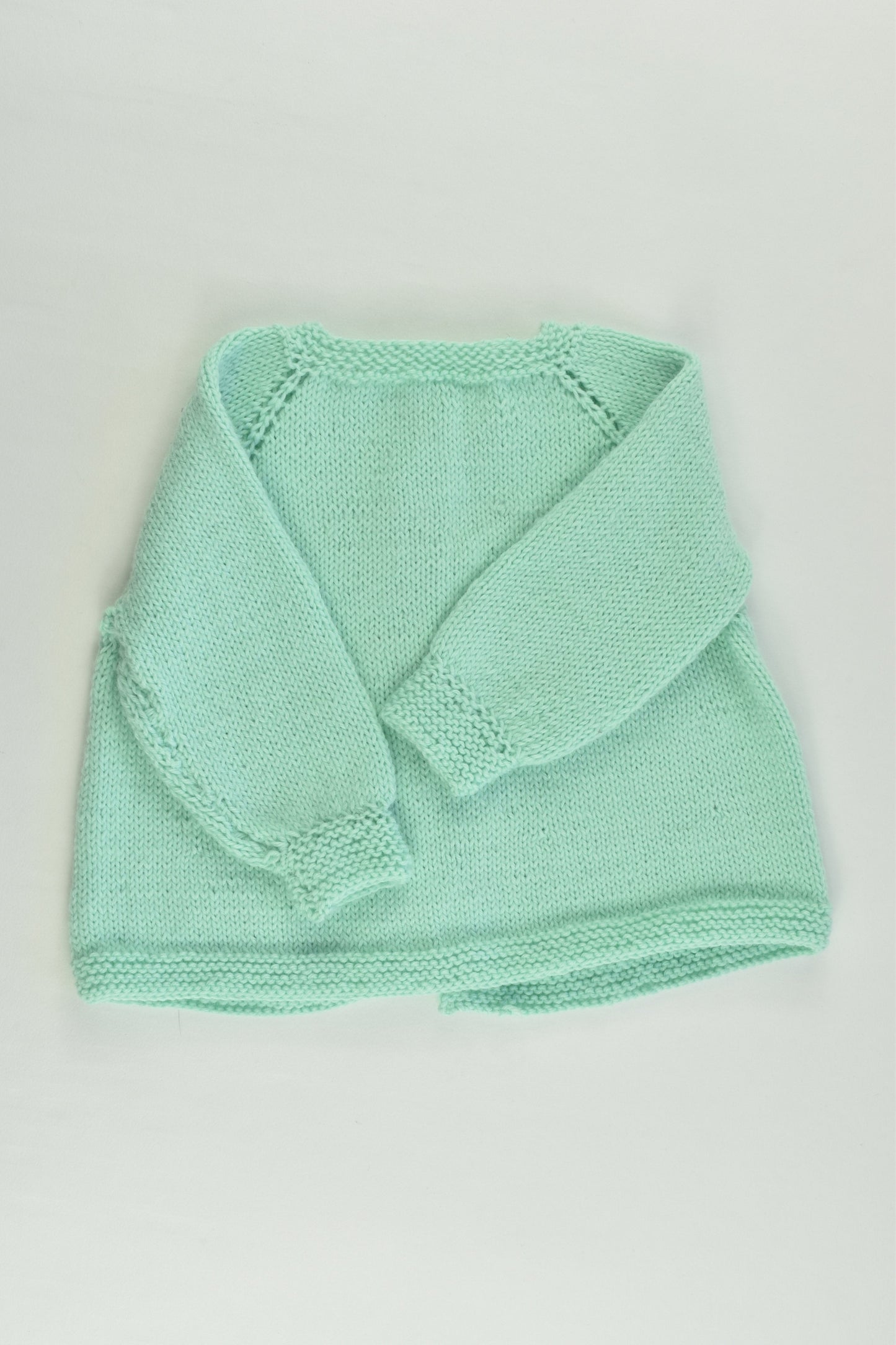 Handmade Size approx 00 Knitted Cardigan