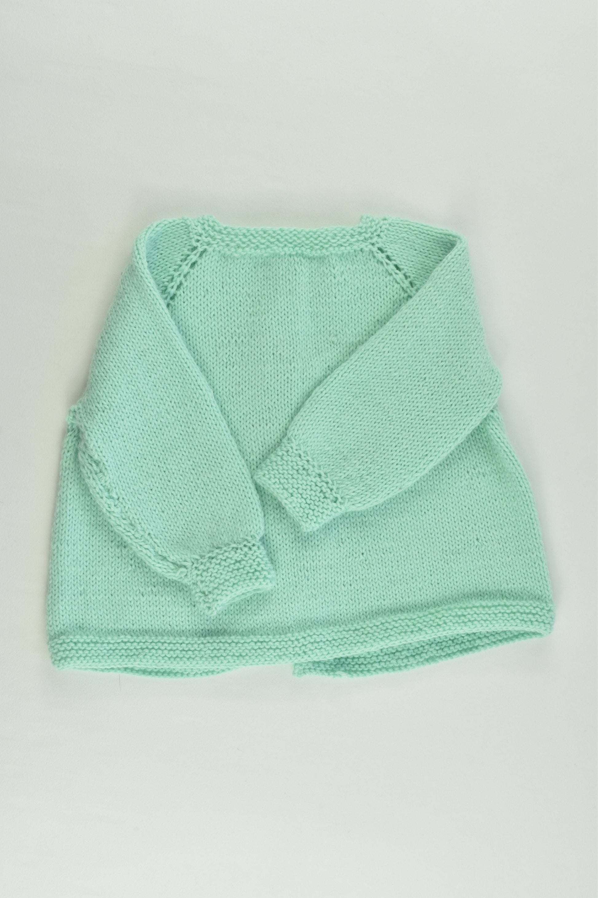 Handmade Size approx 00 Knitted Cardigan