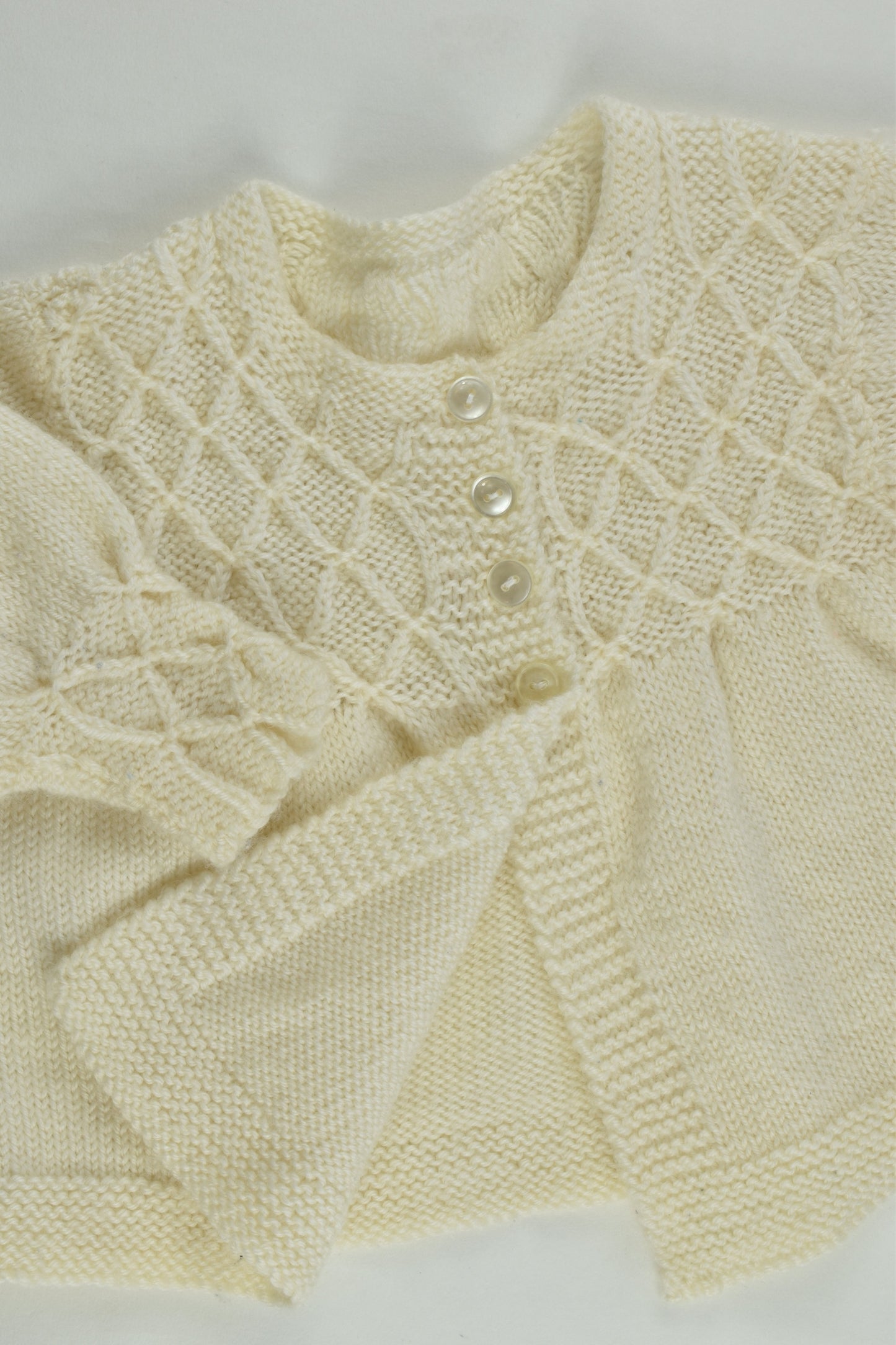 Handmade Size approx 000-00 Knitted Cardigan