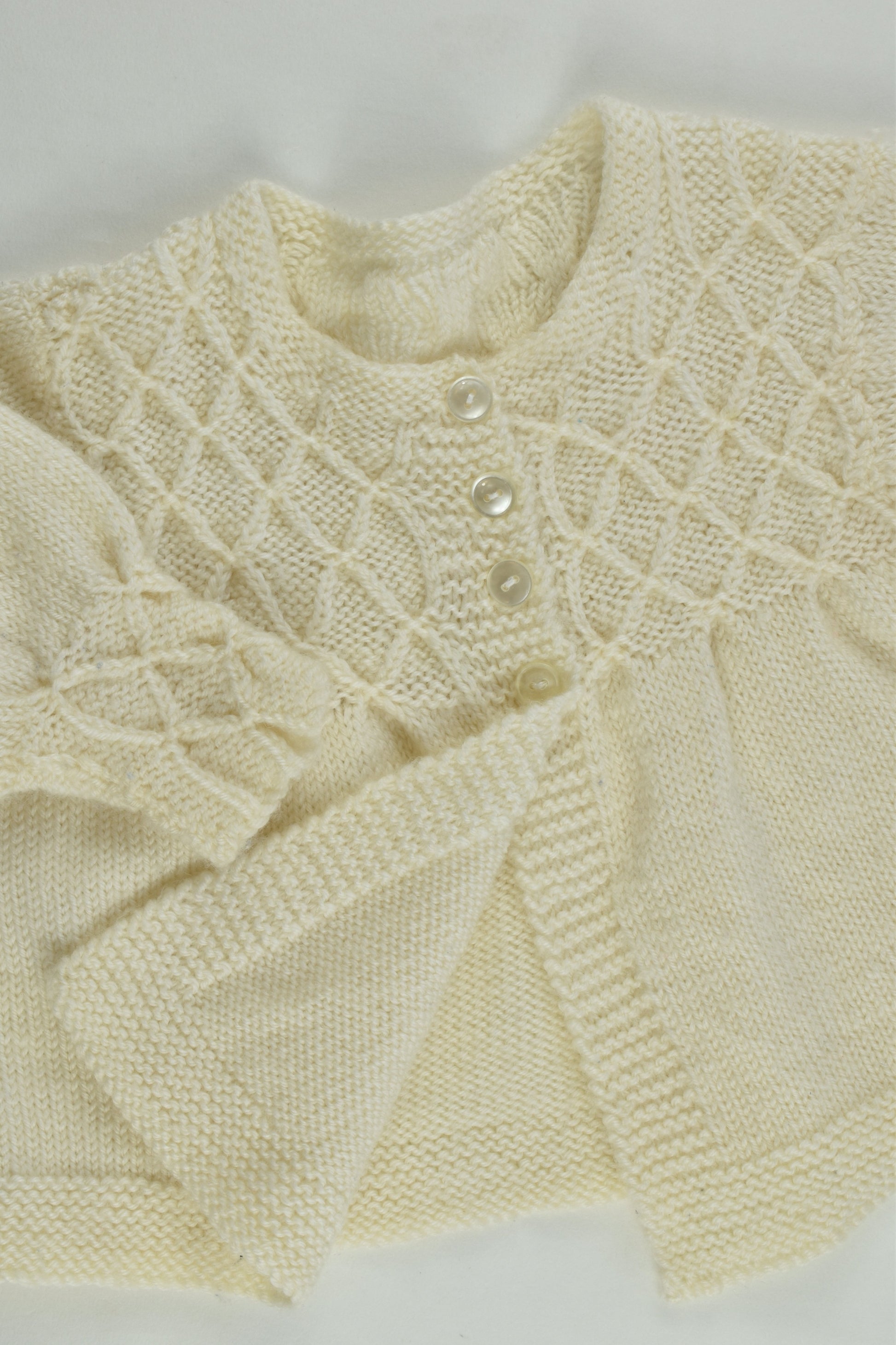 Handmade Size approx 000-00 Knitted Cardigan