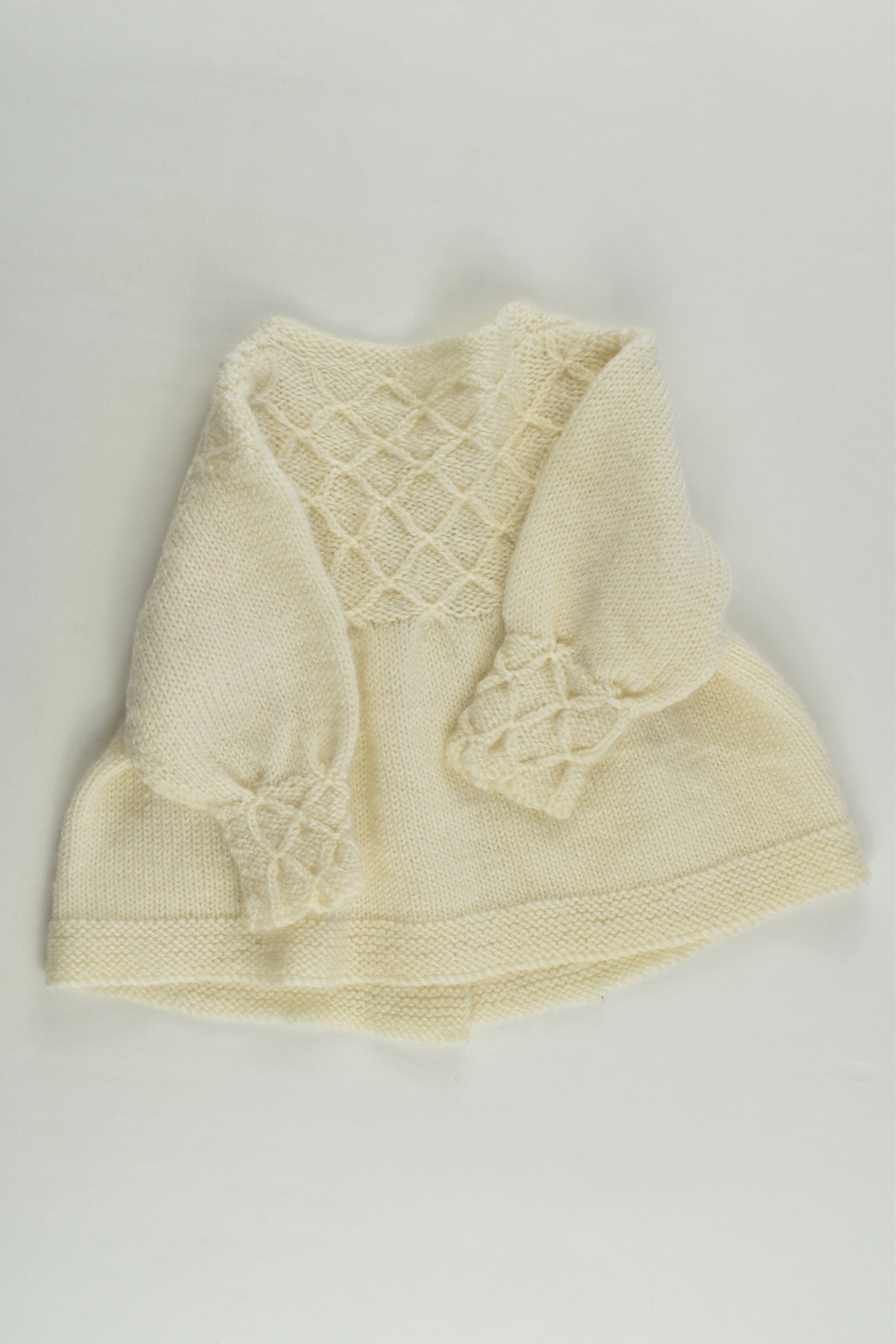 Handmade Size approx 000-00 Knitted Cardigan