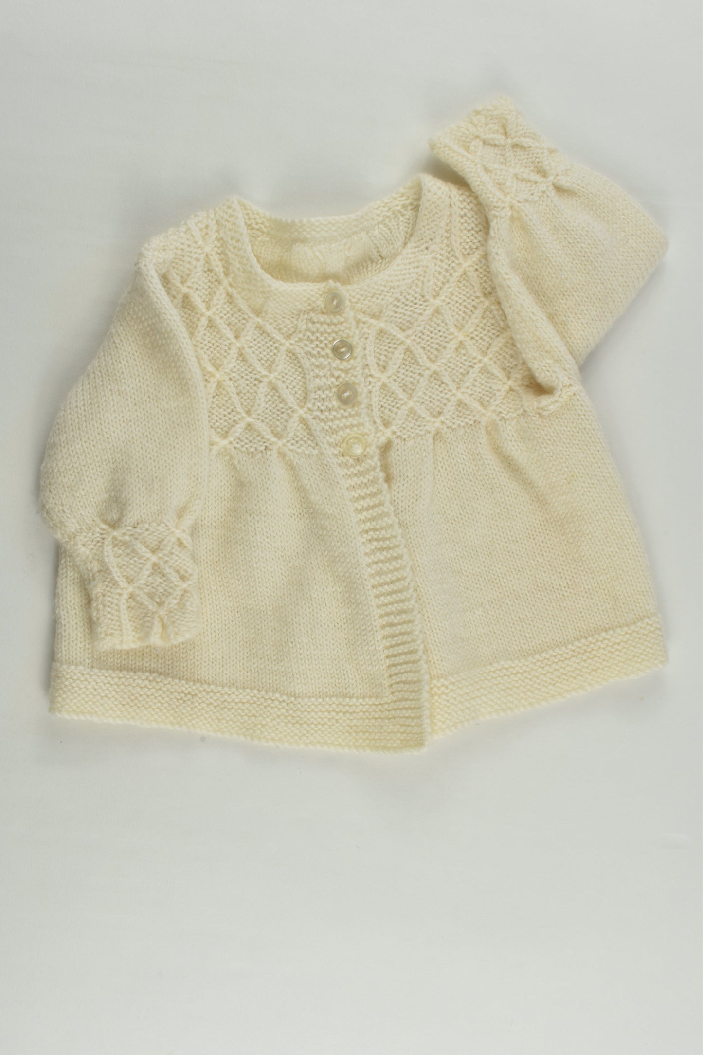 Handmade Size approx 000-00 Knitted Cardigan